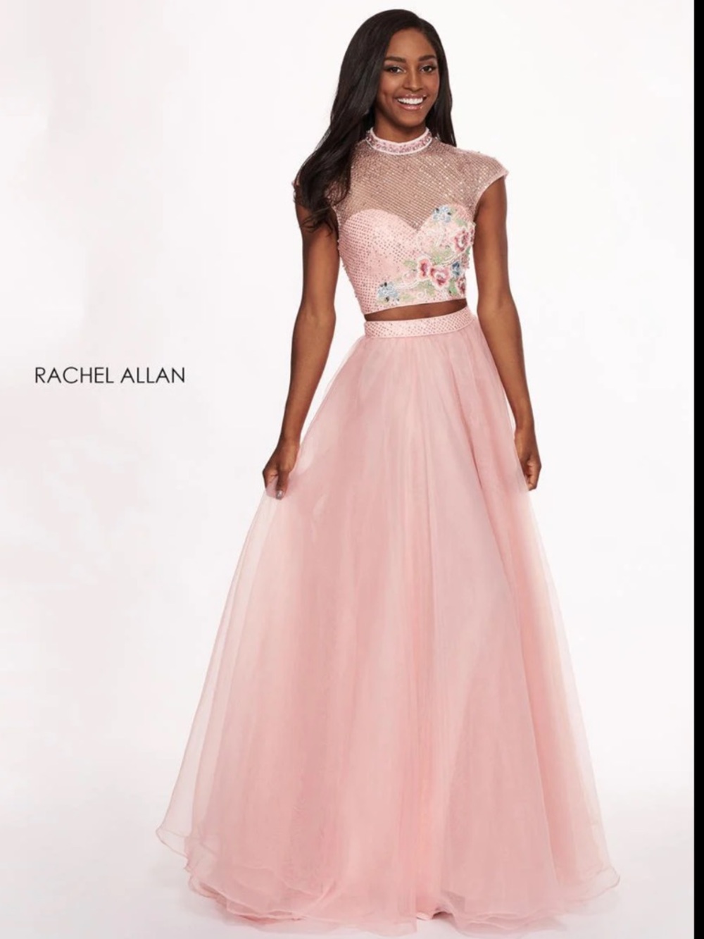 Rachel Allan Romantic 2 Piece Gown